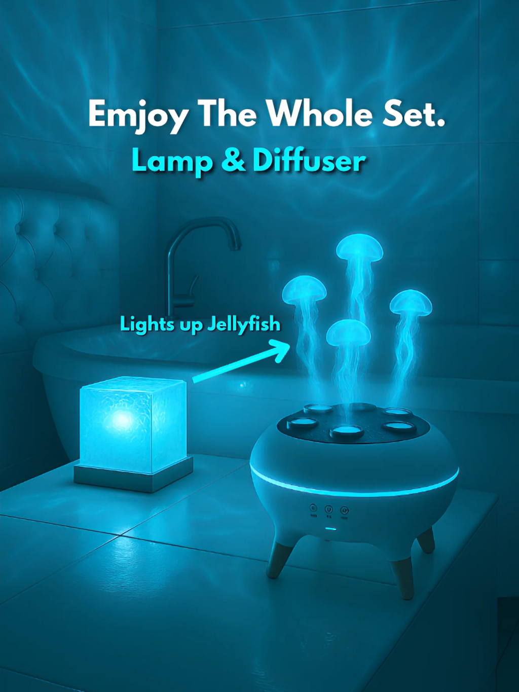 Ocean Star Lamp + Jellyfish Diffuser