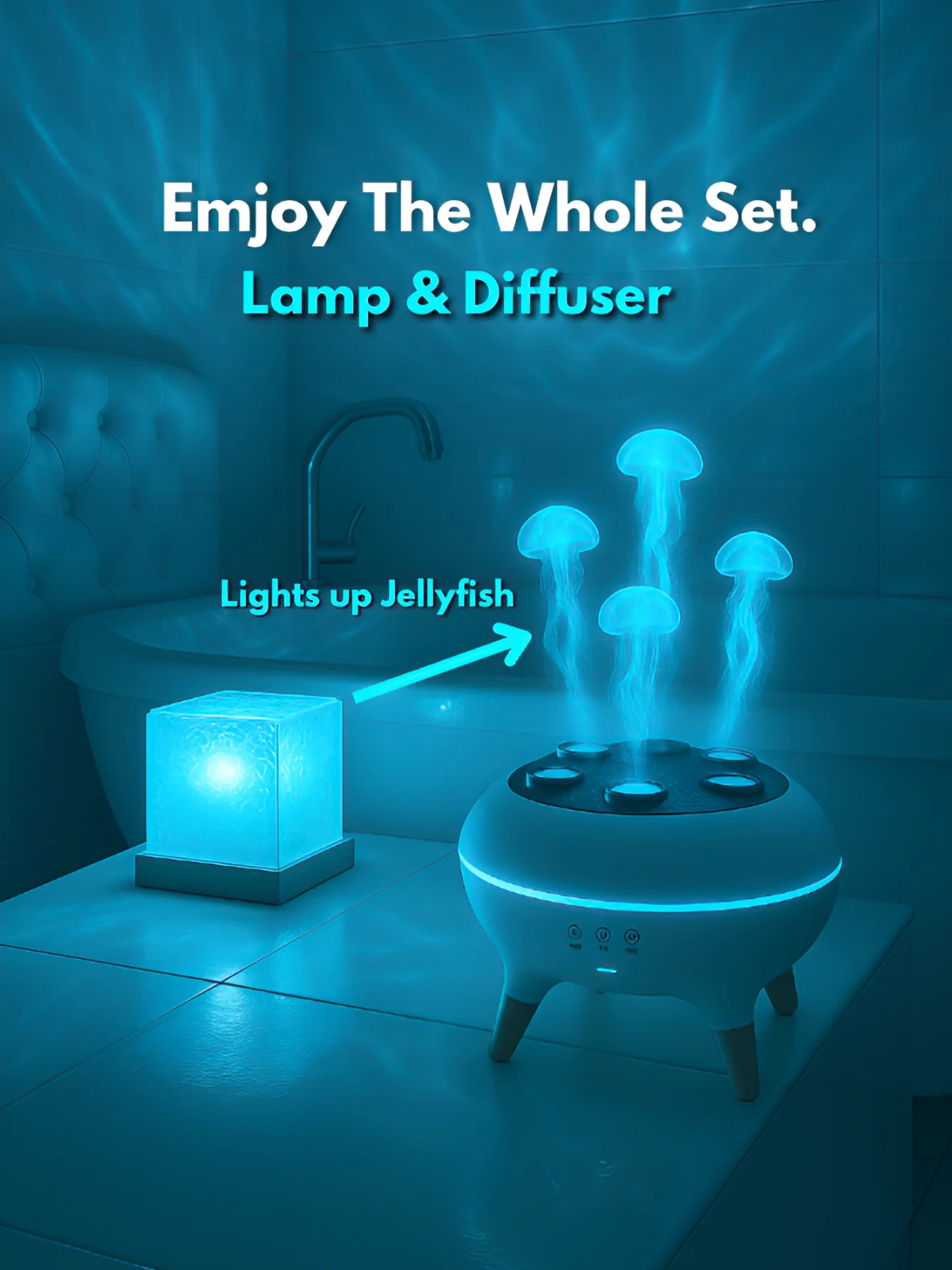 Ocean Star Lamp + Jellyfish Diffuser