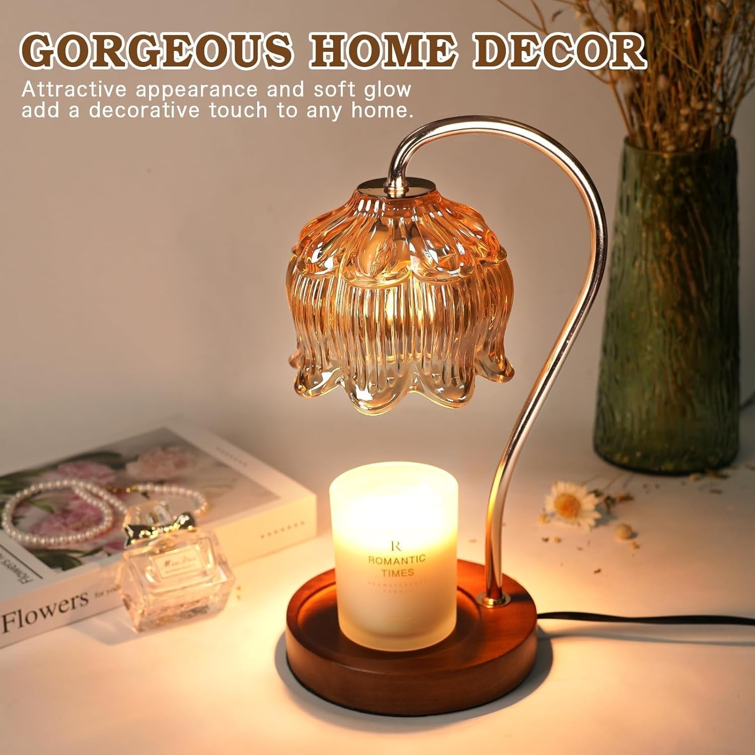 Candle Warmer Lamp with Timer