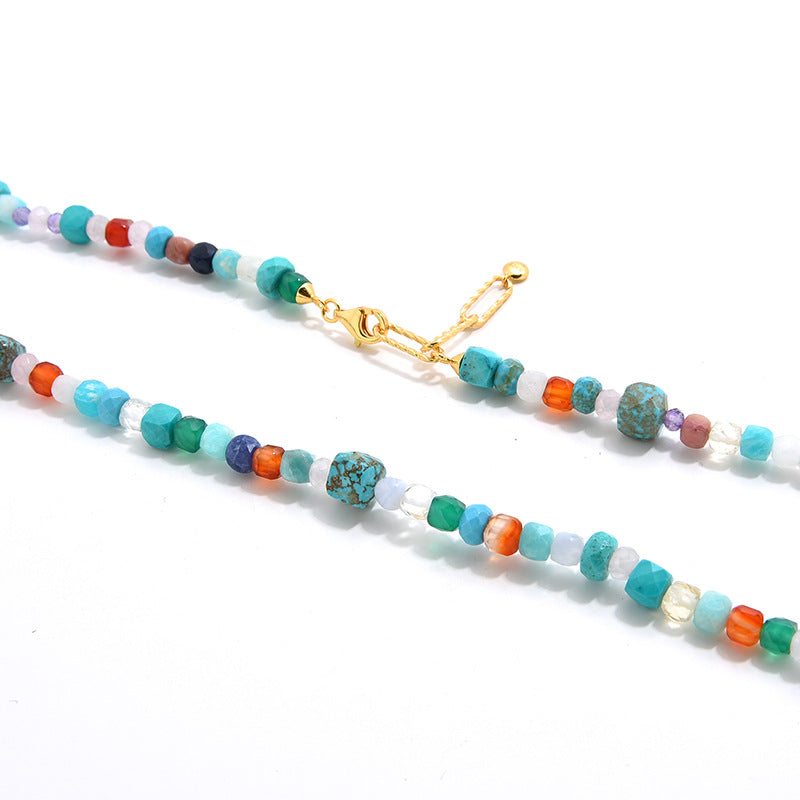 jewellax Natural Gemstone Beaded Bracelet