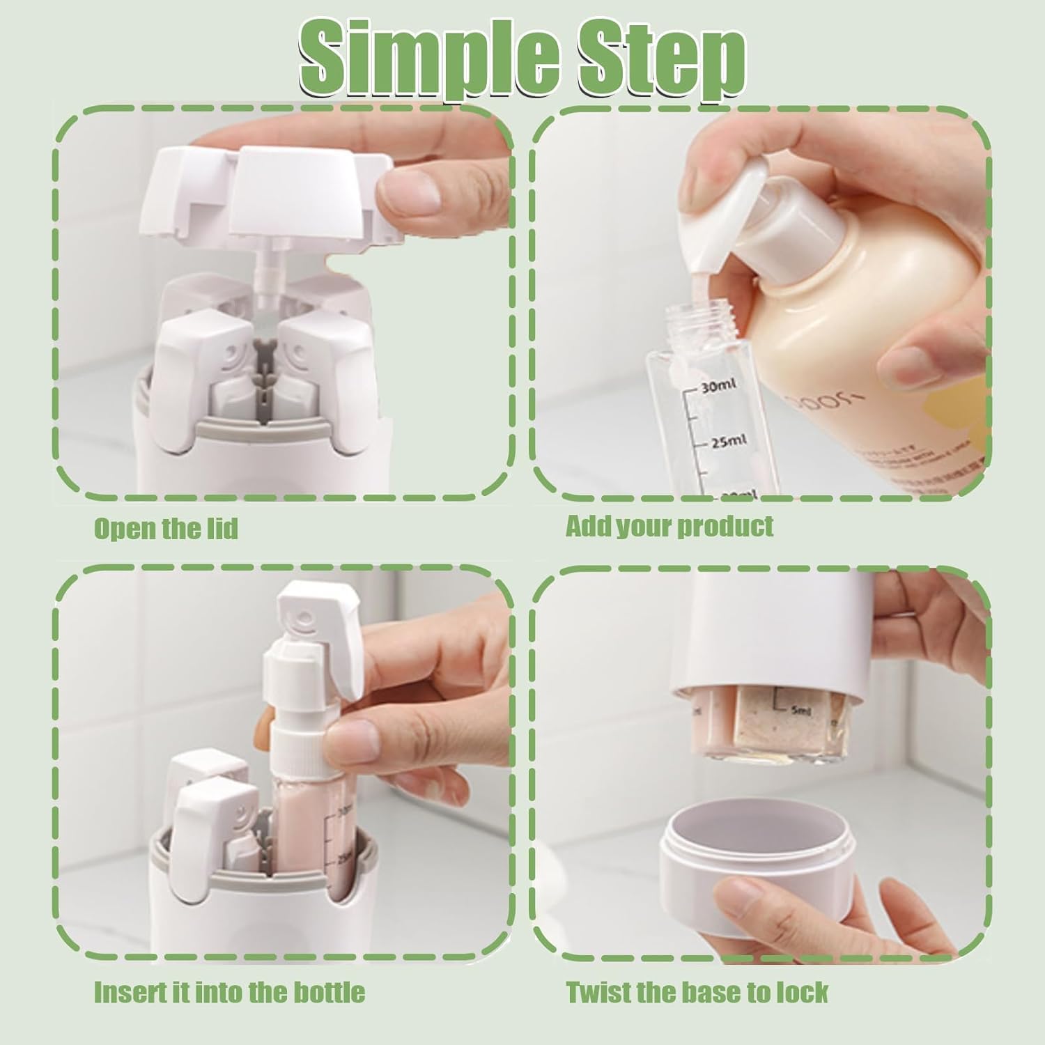 4-in-1 Travel Dispenser