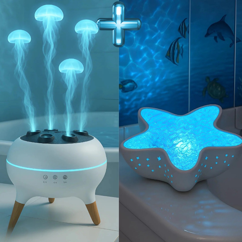 Ocean Star Lamp + Jellyfish Diffuser