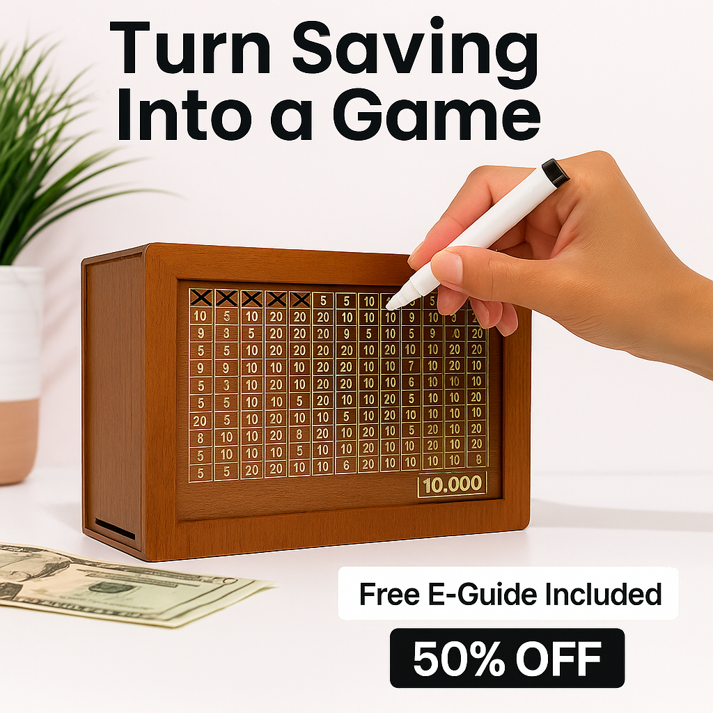 10,000 Saving Box Challenge