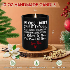 Vanilla Lavender Scented Candle Gift