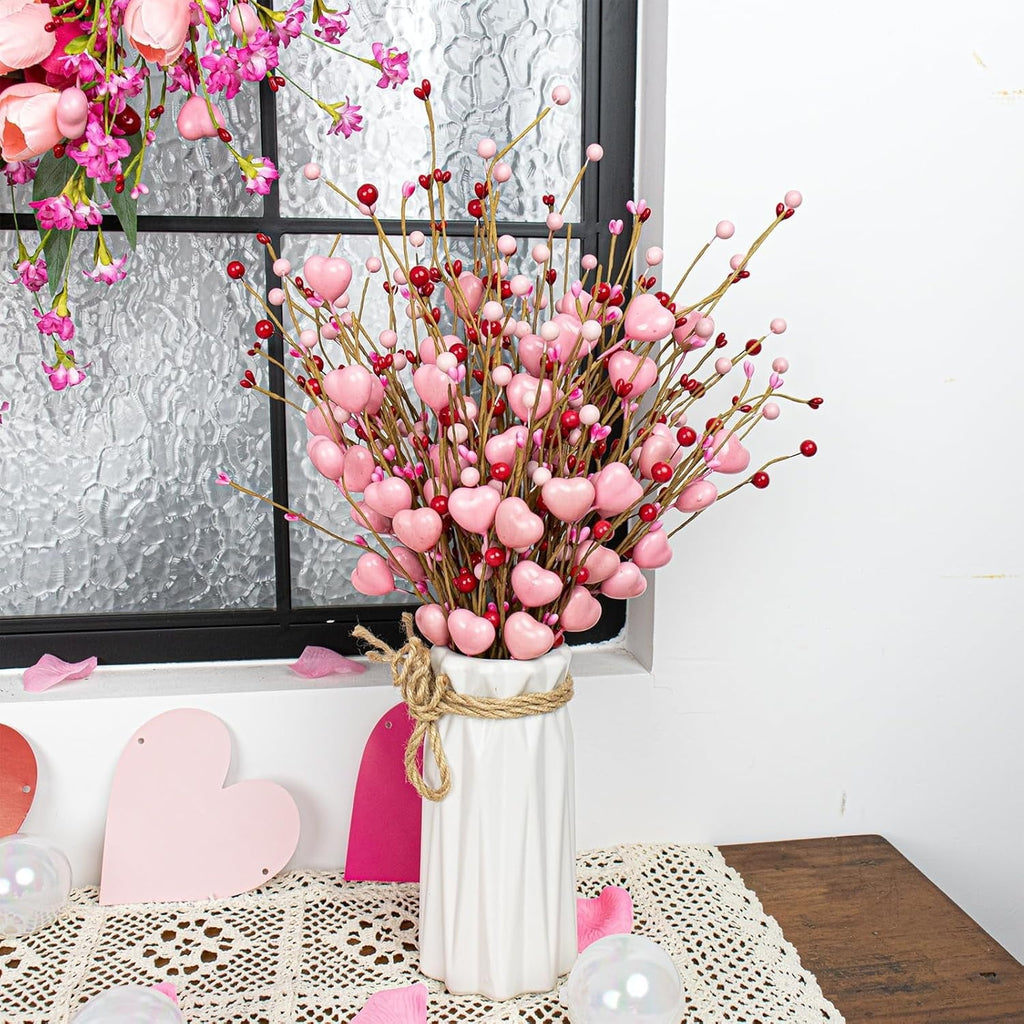 Heart Berry Stems Set