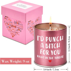 Floral Gardenia Scented Candle Gift