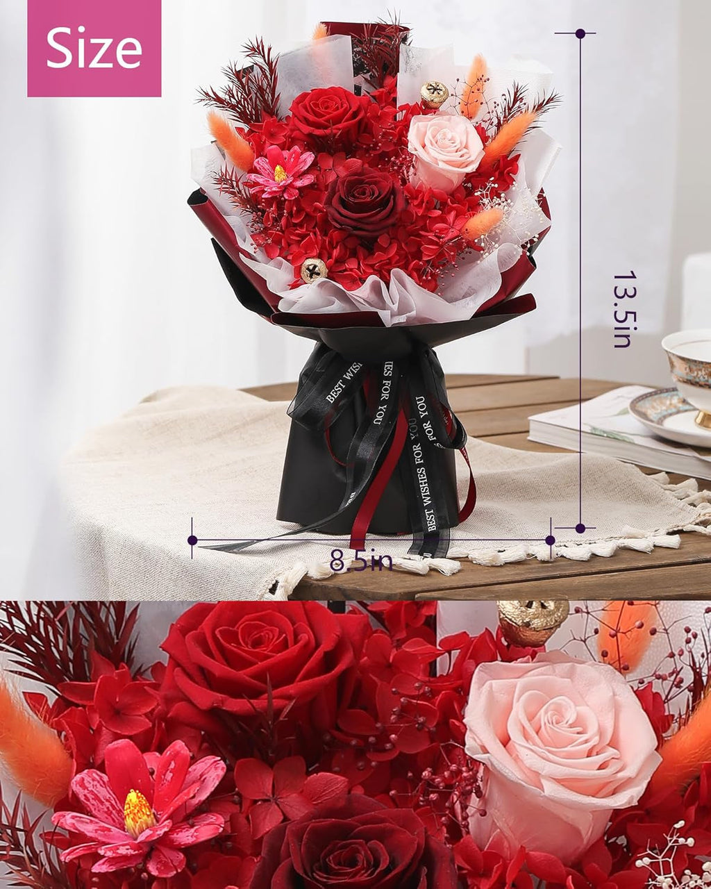 Handcrafted Rose Bouquet